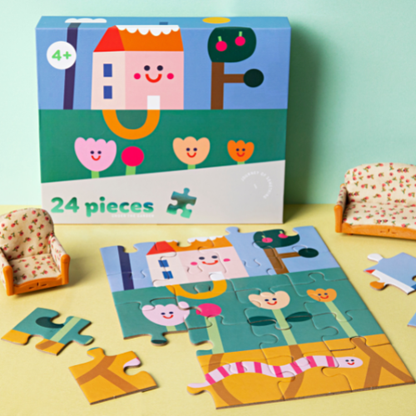 24 Piece Kids Puzzle  - Under the Garden