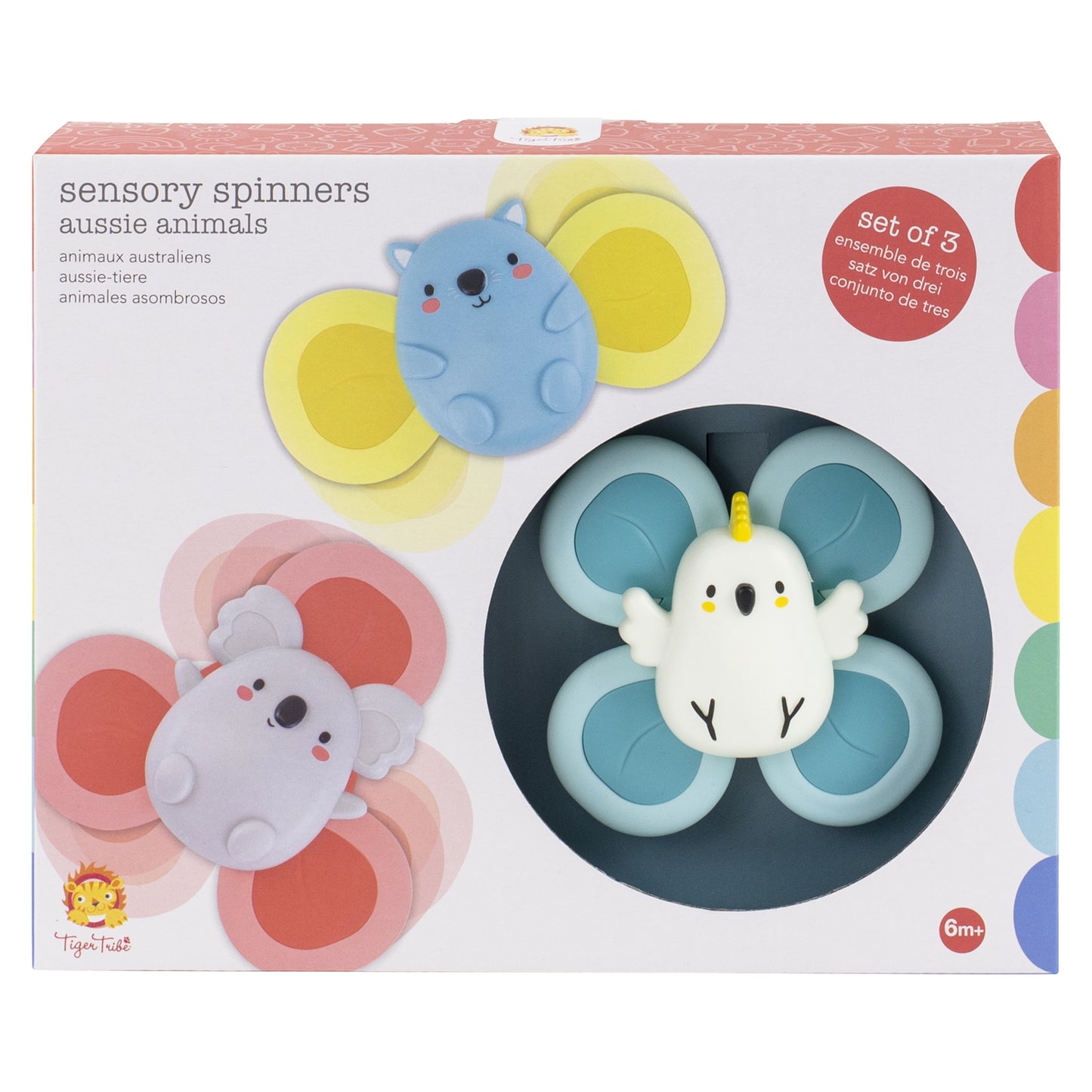 Sensory Spinner - Aussie Animals