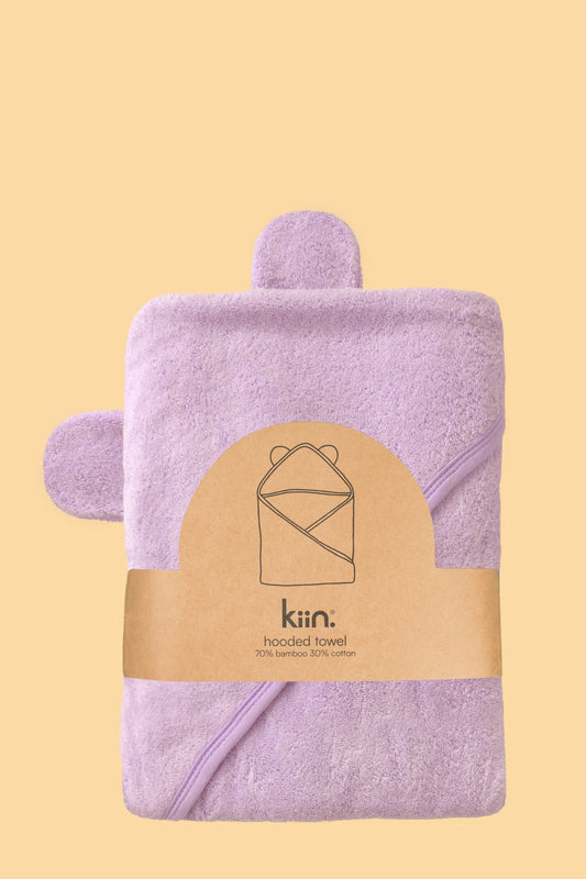 Hooded Towel: Lilac