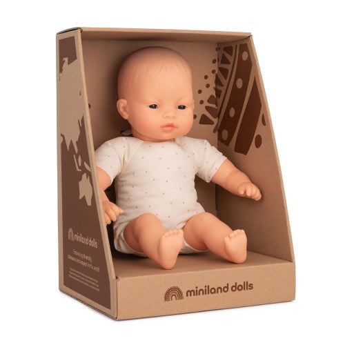 Soft Bodied Baby Doll Asian 32cm