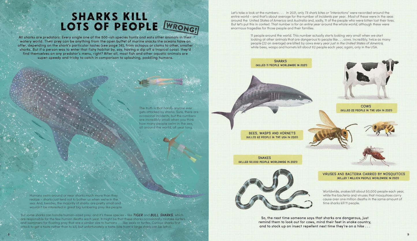 Everything You Know About Sharks is Wrong! by Dr Nick Crumpton - Book