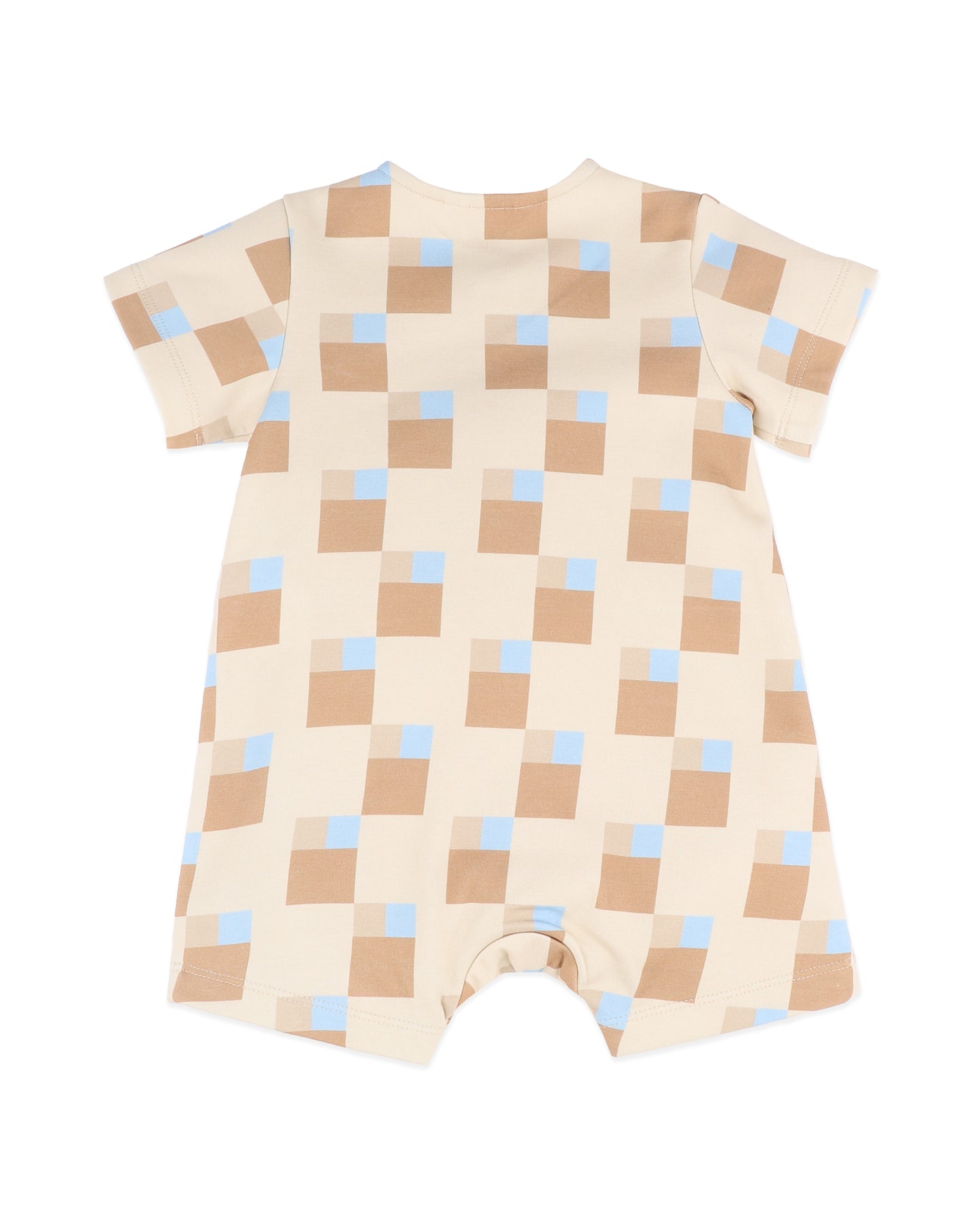 Havana Block Print Organic SS Romper