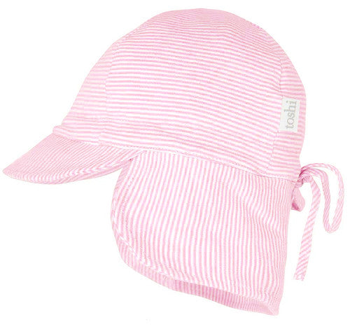 Flap Cap Baby Blush