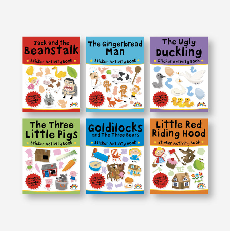Sticker Activity Suitcase - Fairytales