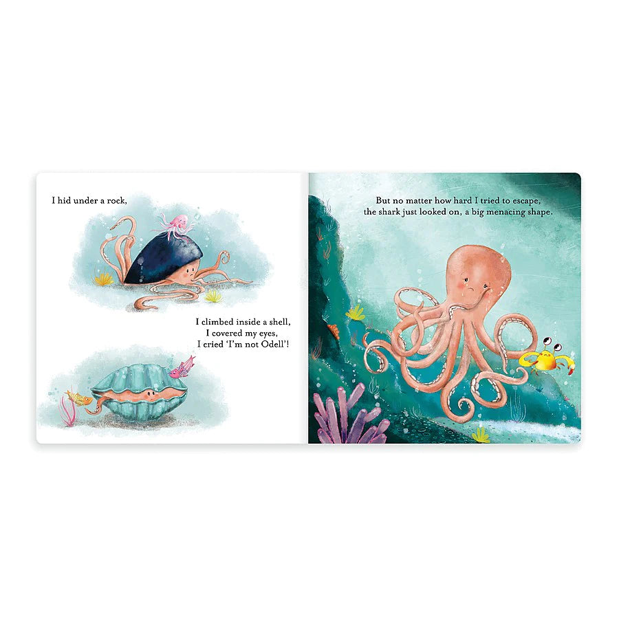 Jellycat Book - The Fearless Octopus