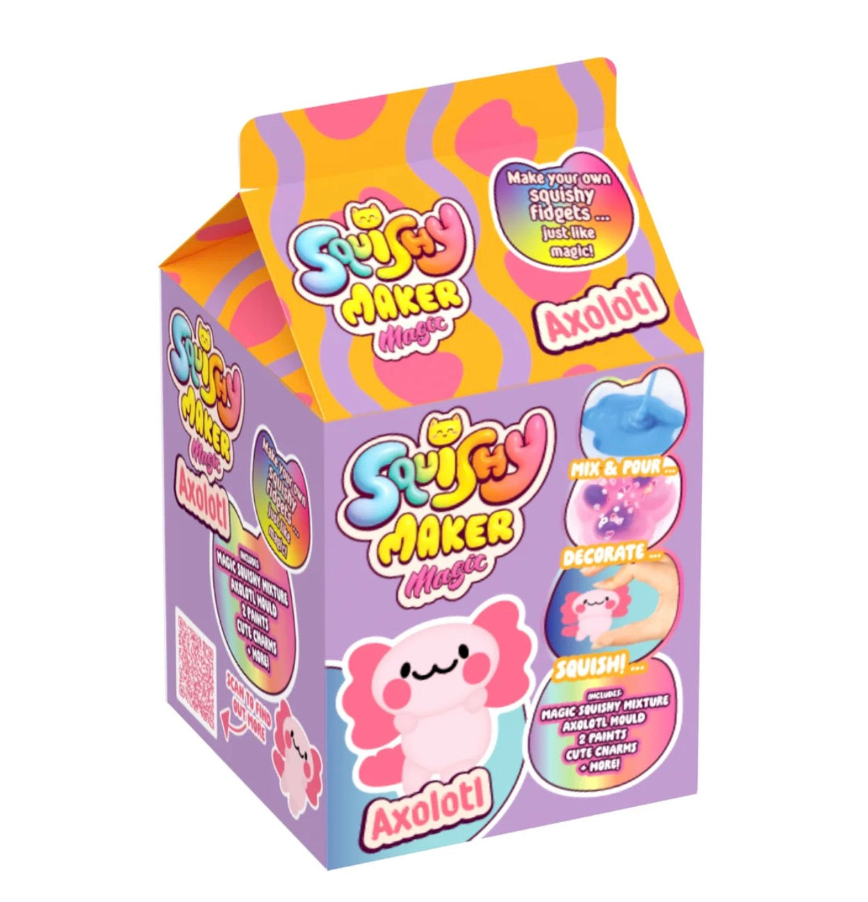 Squishy Magic Maker - Mini Axolotl