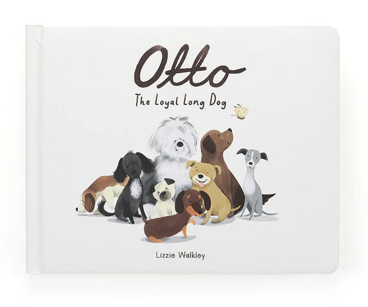 Jellycat Otto the Loyal Longdog Book
