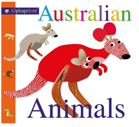 Alphaprints Australian Animals - Board Book