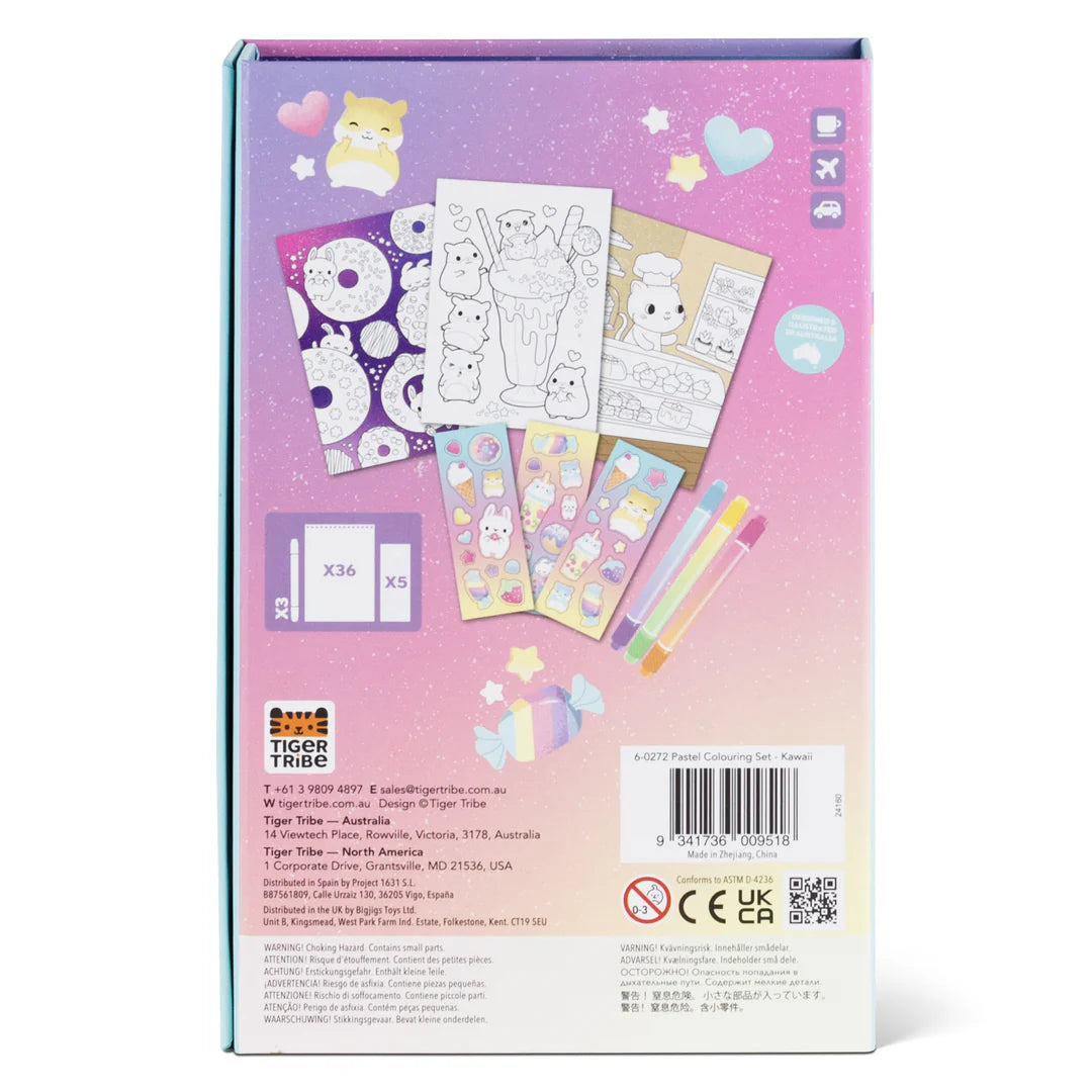 Colouring Set - Kawaii Cafe