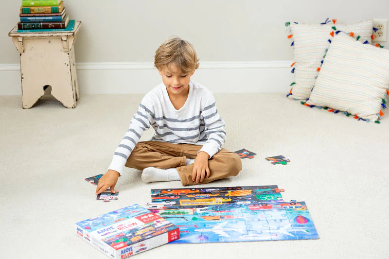 Above and Below Puzzle - Things That Go