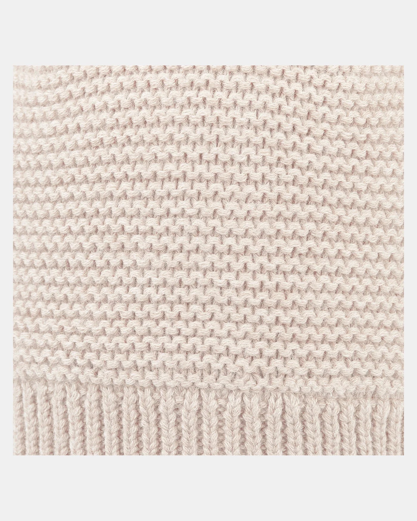 Organic Beanie Snowy - Oatmeal