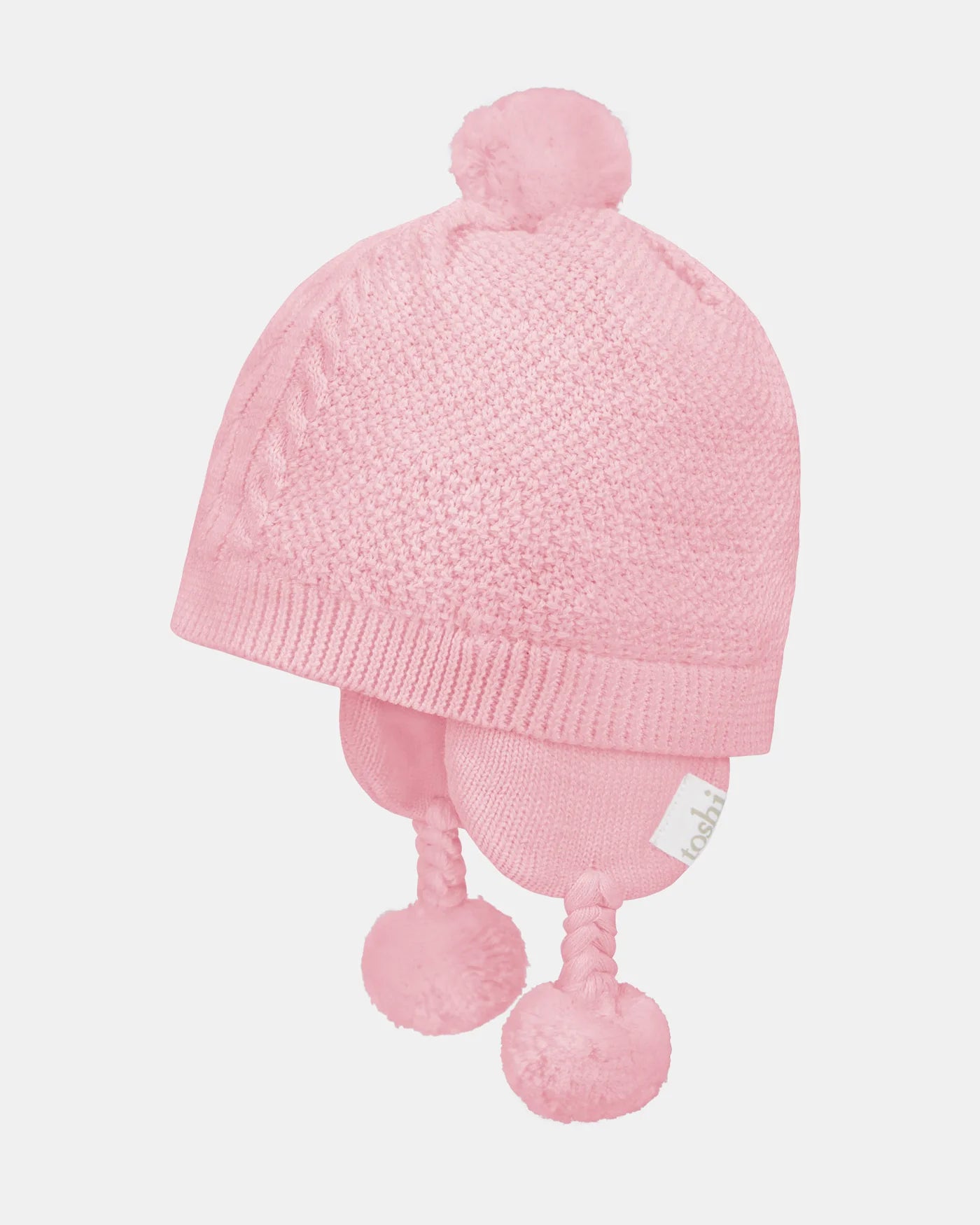 Organic Earmuff Yummy - Misty Rose