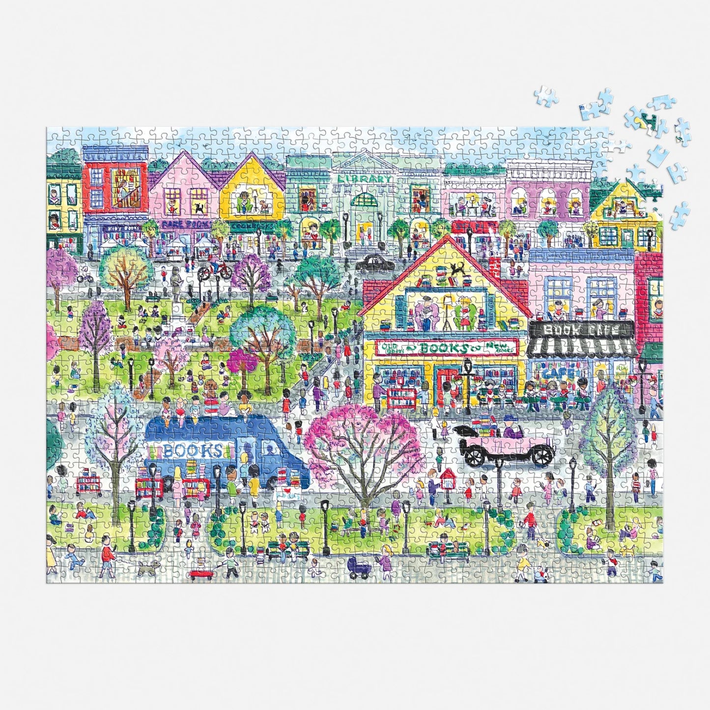Storrings Book Town - 1000pc Puzzle