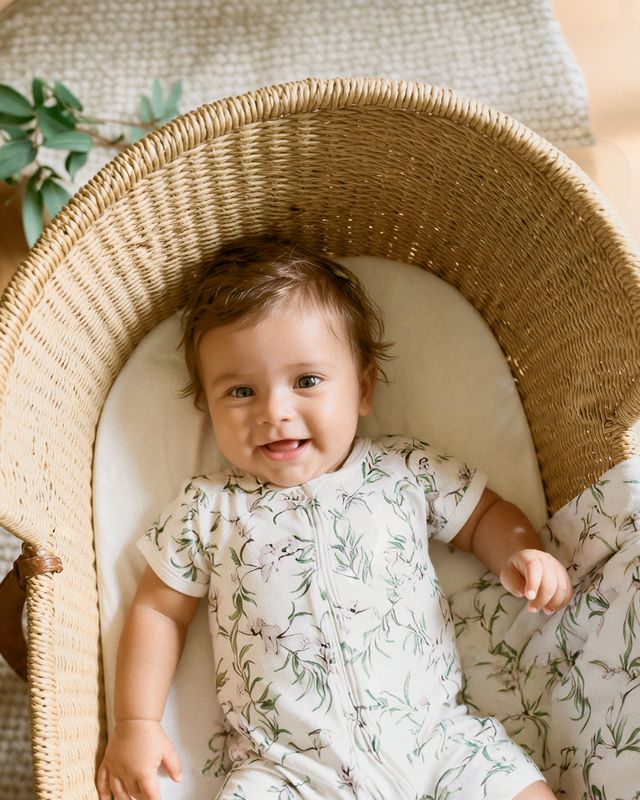 Taylor Organic Zip Romper