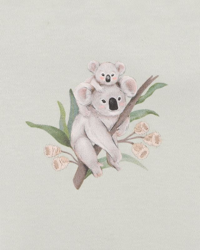 Taylor Organic Koala Bodysuit