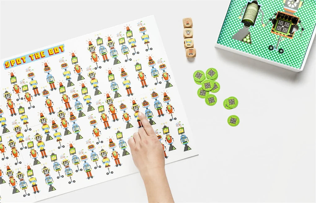 Spot The Bot - A Robot Seek and Find Game