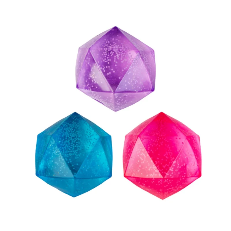 Smooshos Super Squeeze Glow In The Dark Polyhedron