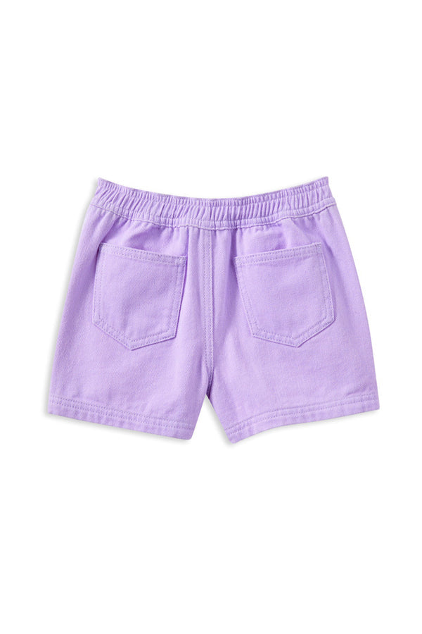 Lilac Twill Short