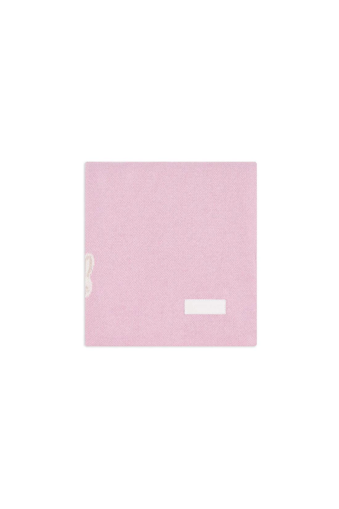 Bunny Blanket - Bunny Jacquard Vintage Mauve