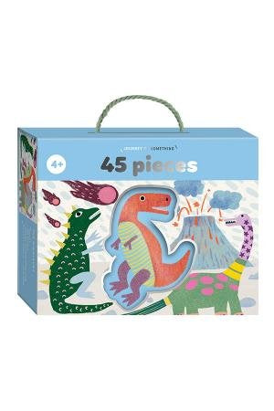 Journey Of Something 45 Piece Puzzle - The Dinosaurs