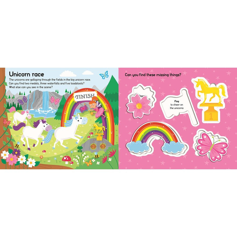 Let's Pretend Book + Puzzle set - Magic Unicorn