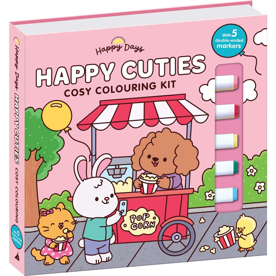 Happy Days - Happy Cuties Cosy Colouring Kit