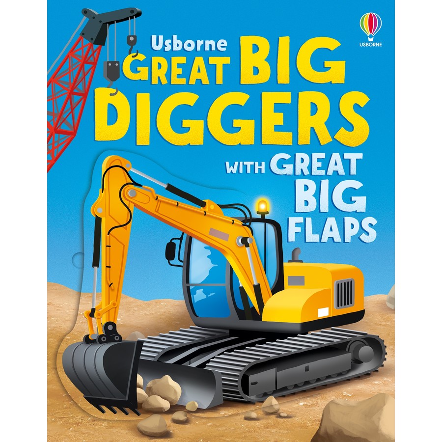 Usborne Great Big Diggers with Great Big Flaps