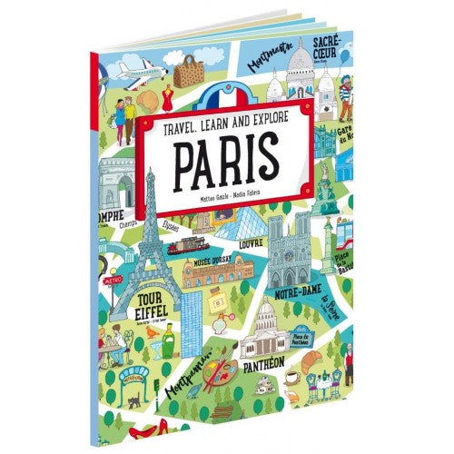 3D Puzzle and Book Set - Paris 140pcs