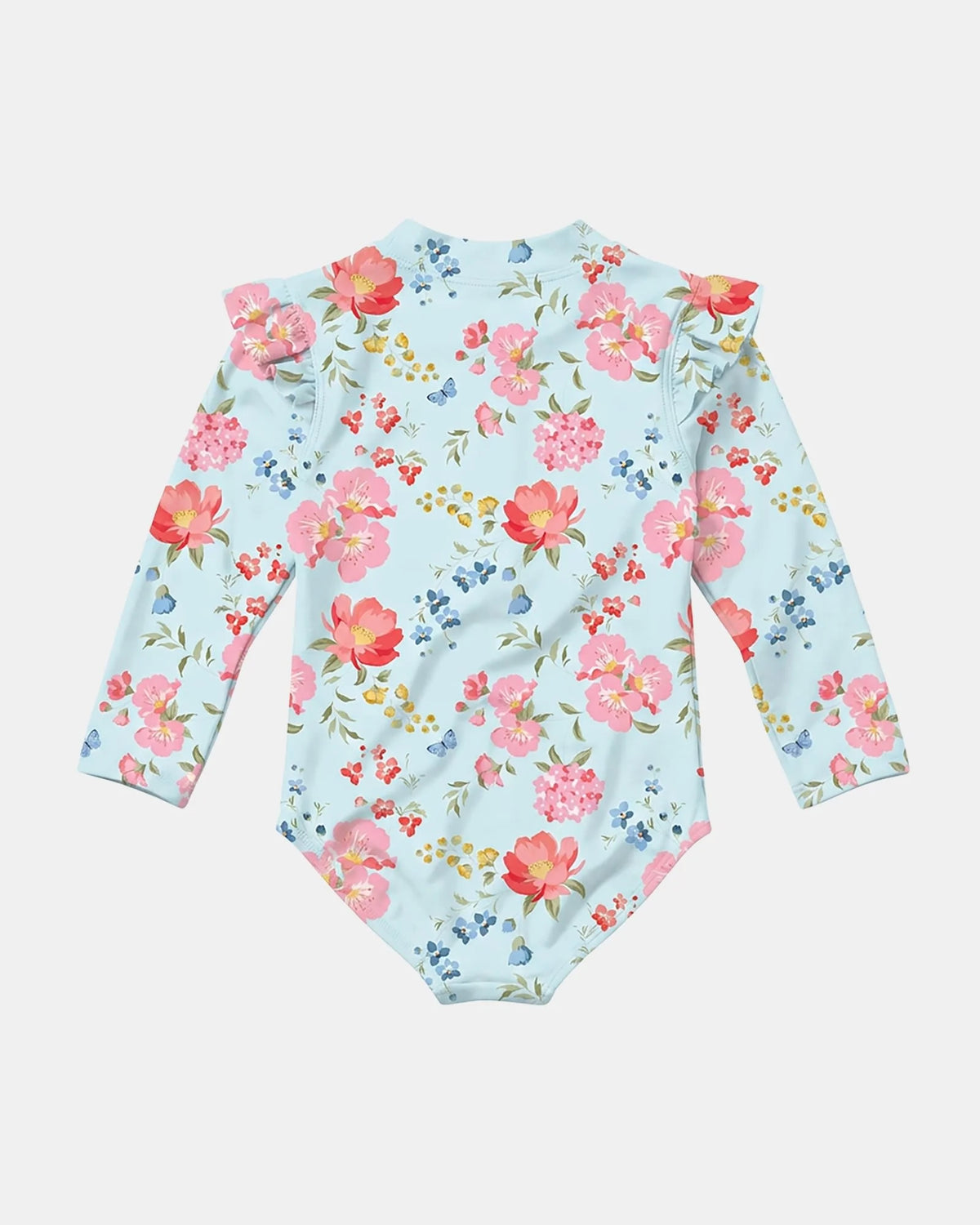 Swim Bodysuit Twinkle Aqua Garden