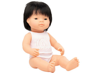 Baby Doll, Asian Boy, 38 cm
