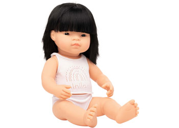 Baby Doll, Asian Girl, 38 cm