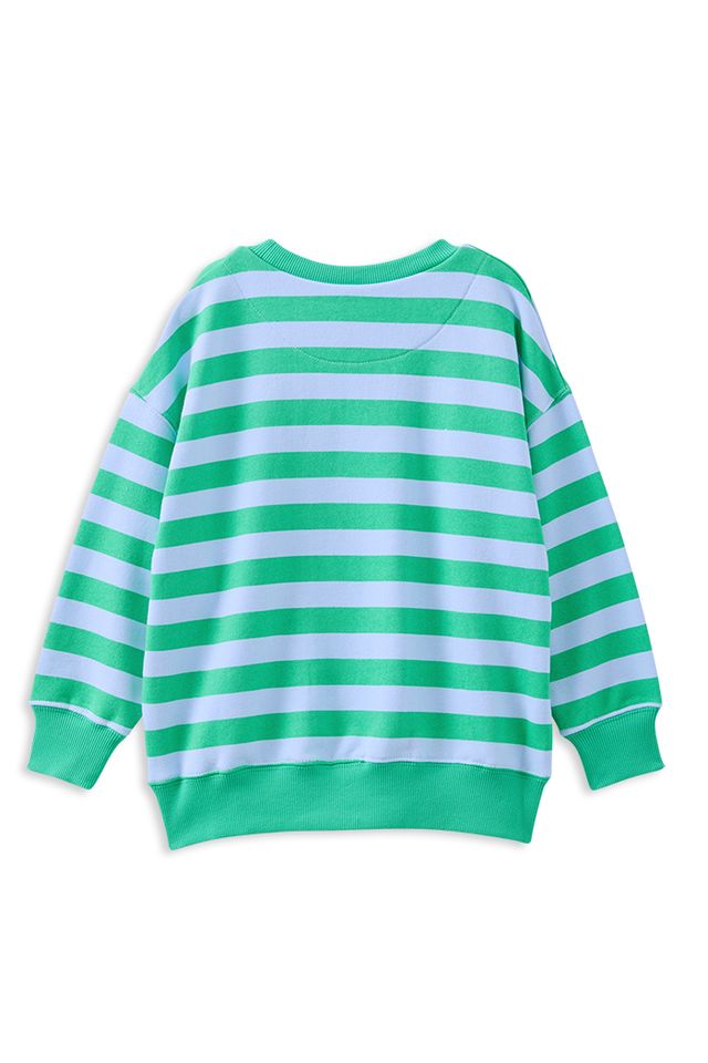 Athl Stripe Fleece Sweat