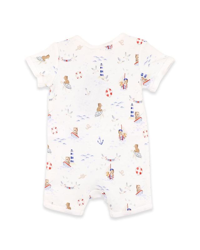 Axel Print Organic SS Zipsuit