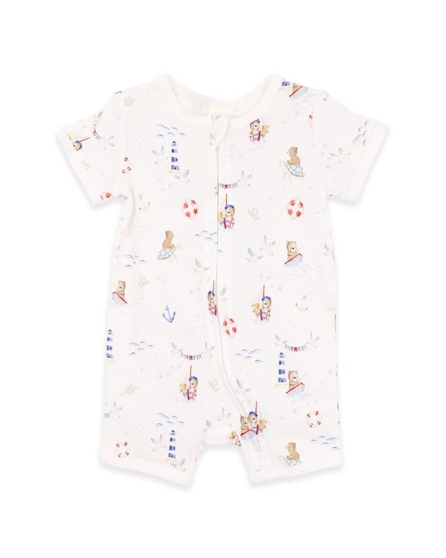 Axel Print Organic SS Zipsuit