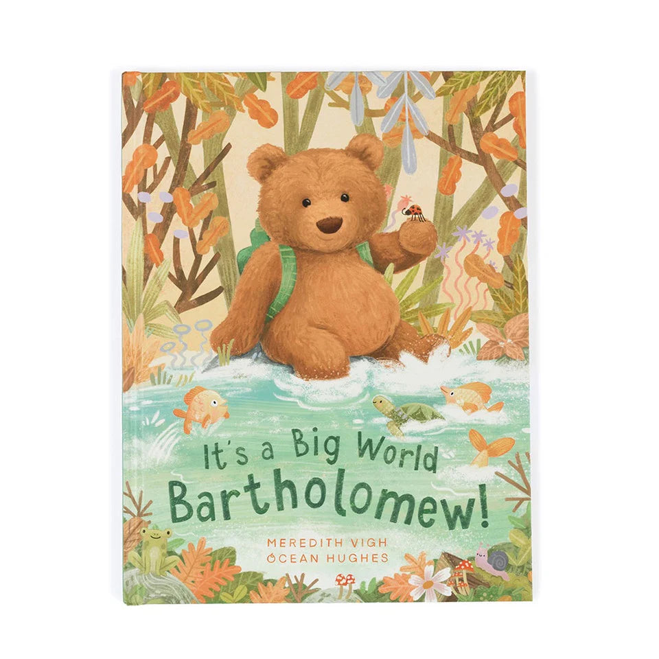 Jellycat Book - It's A Big World Bartholomew Bear