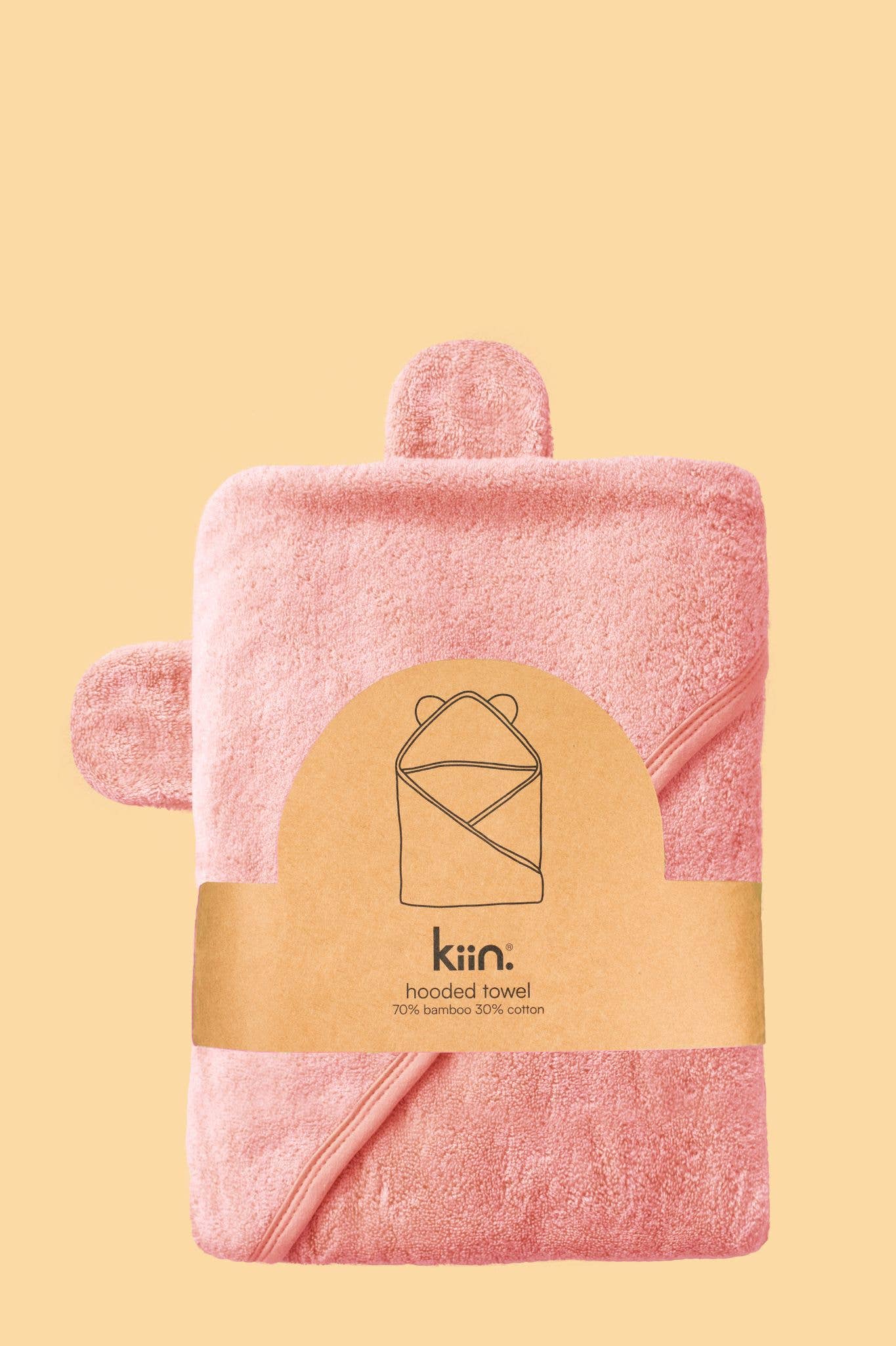 Hooded Towel: Peony