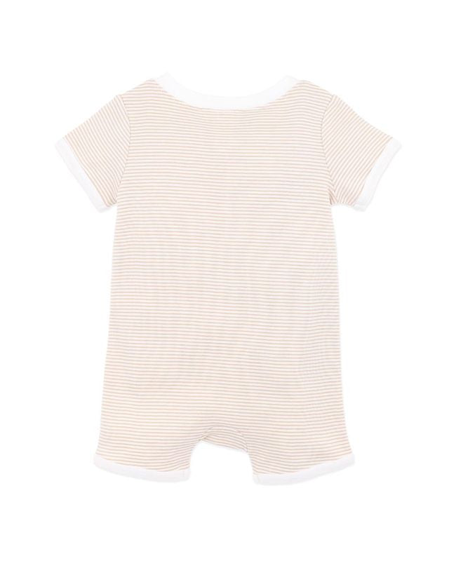 Billie Giraffe Organic SS Zipsuit