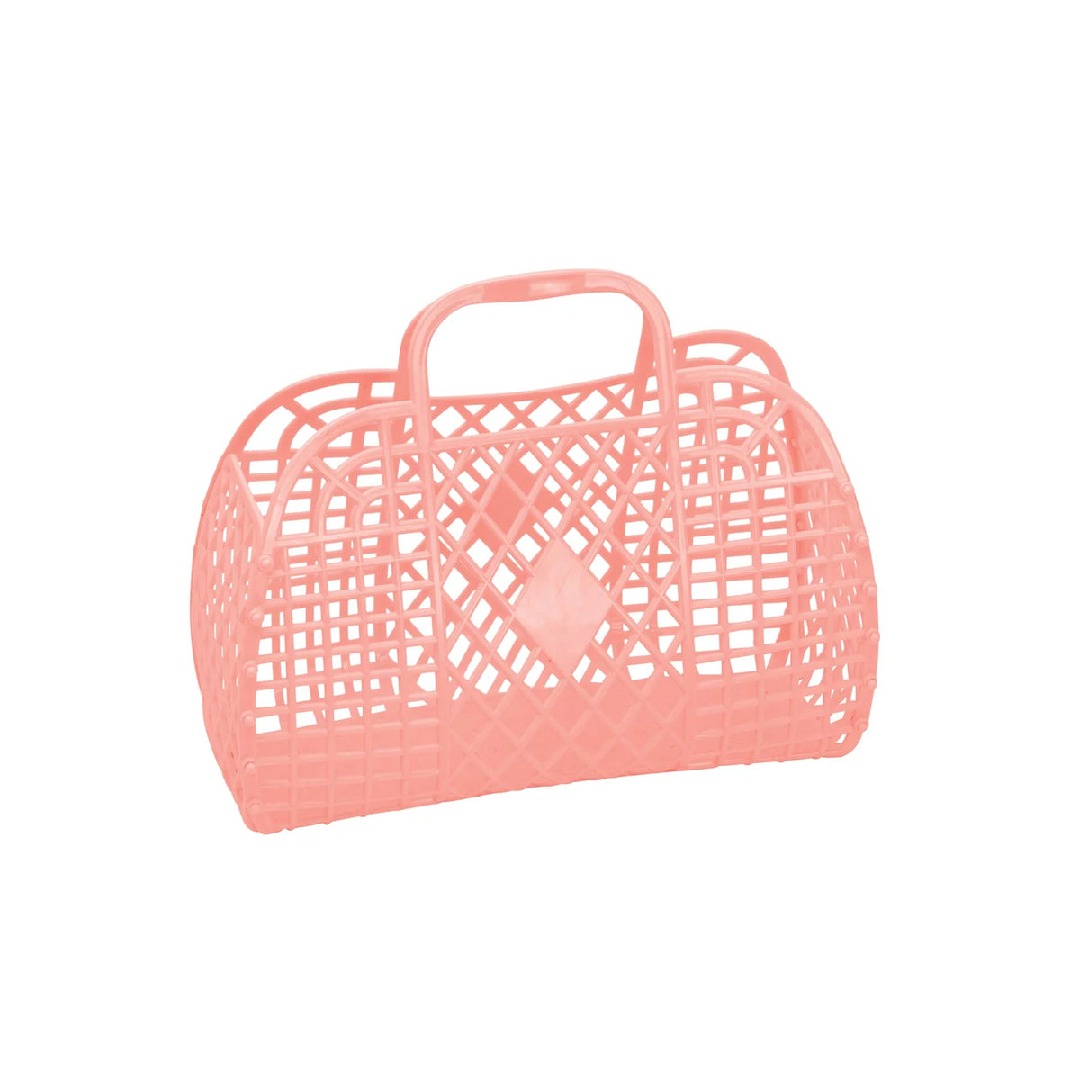 Sunjellies Retro Basket Small - Peach