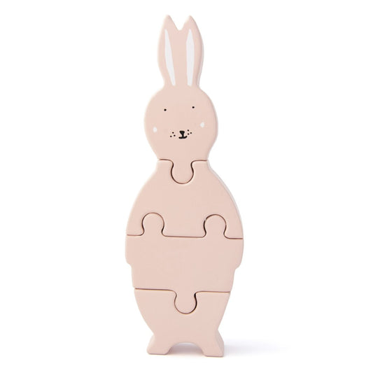 Wooden body puzzle - Mrs. Rabbit