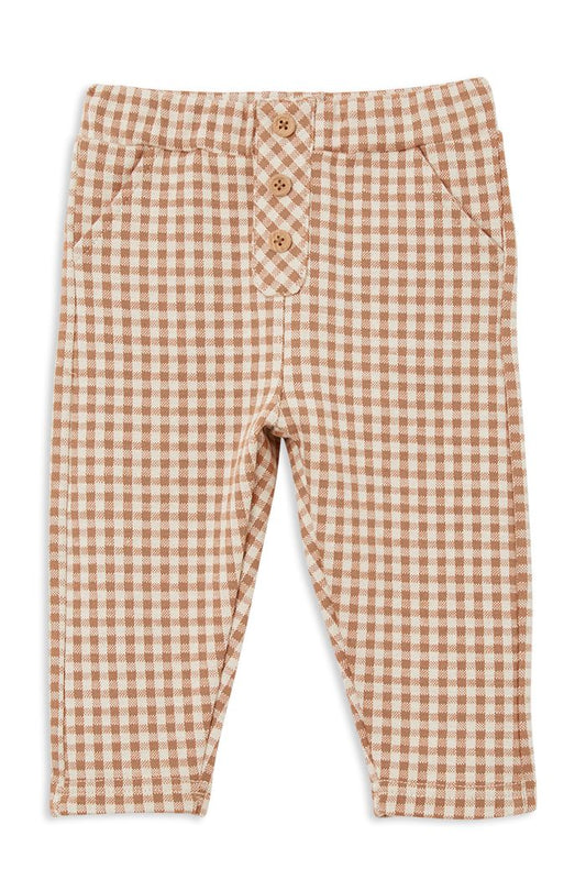 Milky Check Baby Pant