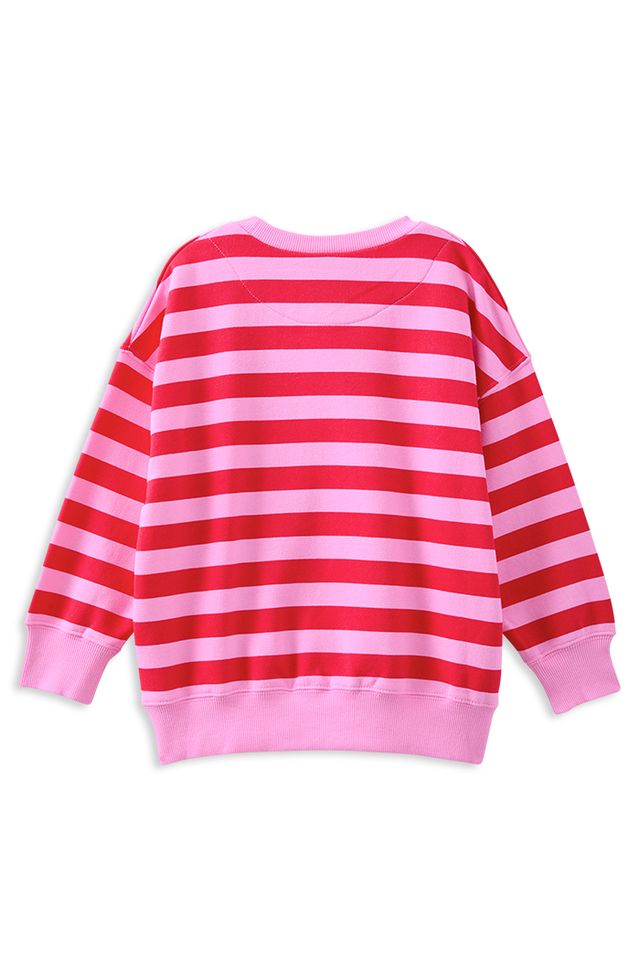 Cherry Stripe Sweat