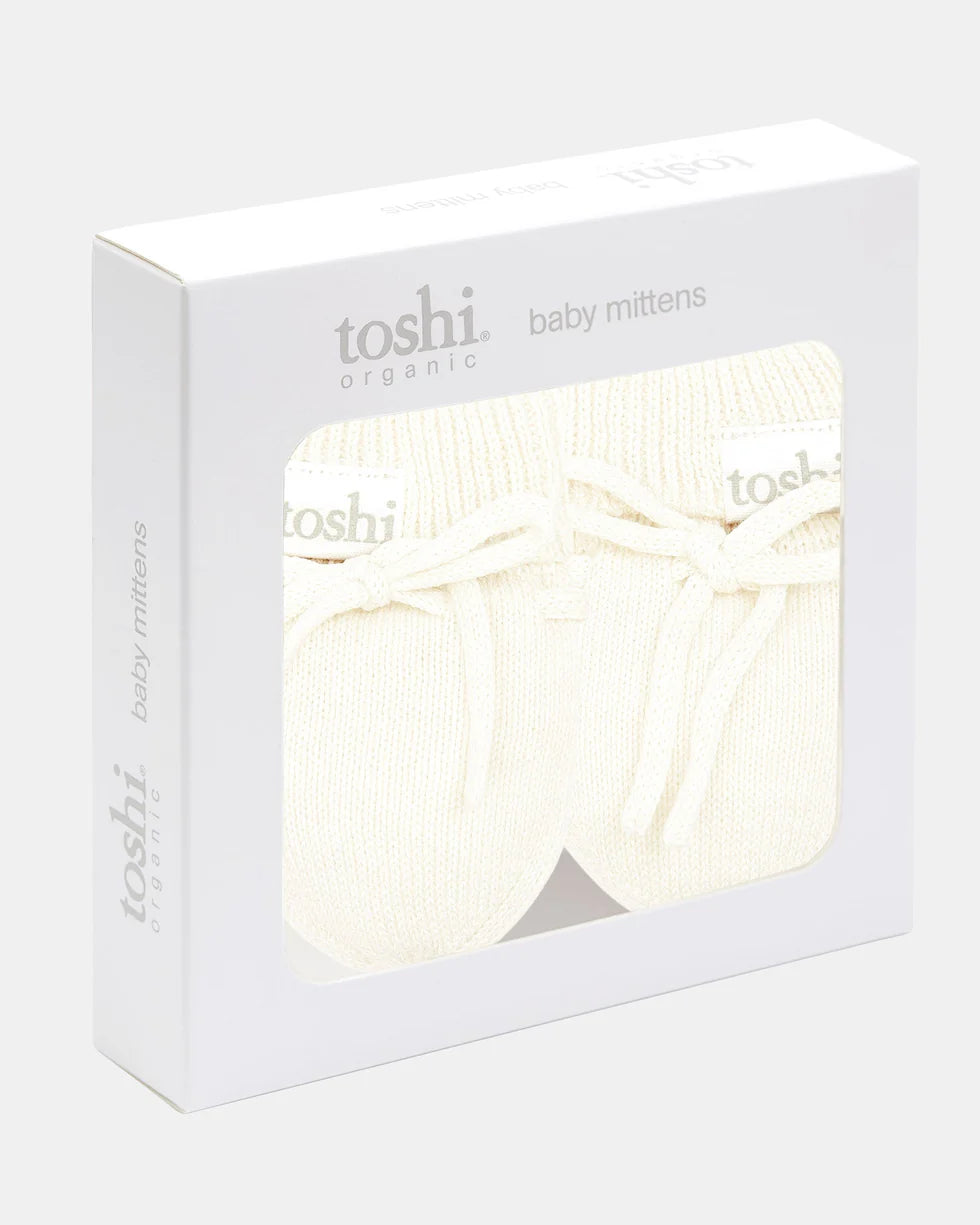 Organic Mittens Marley - Cream
