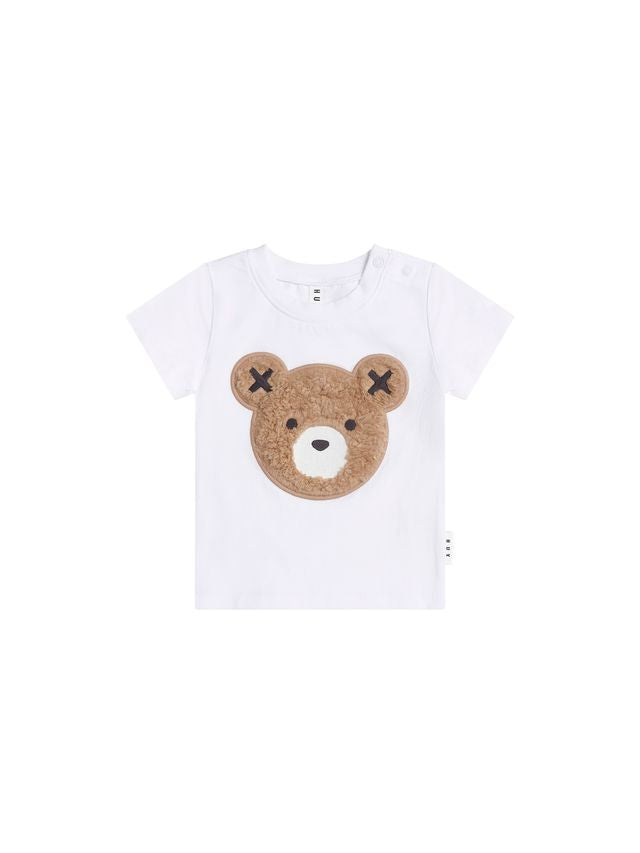Furry Huxbear Crisp White Tee
