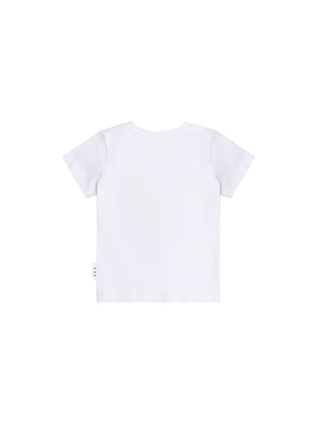 Furry Huxbear Crisp White Tee