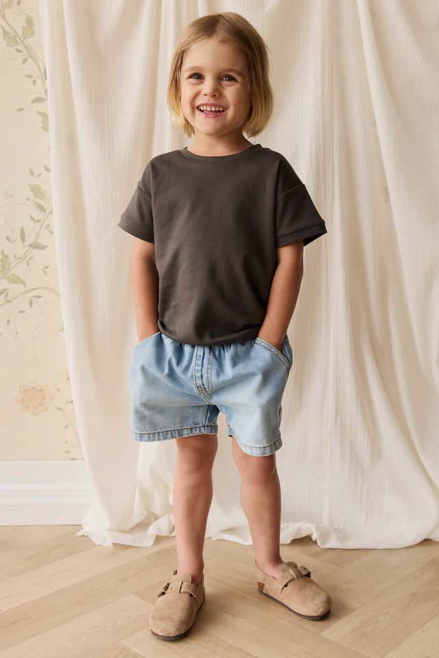 Pima Cotton Eddie Tee - Bistre