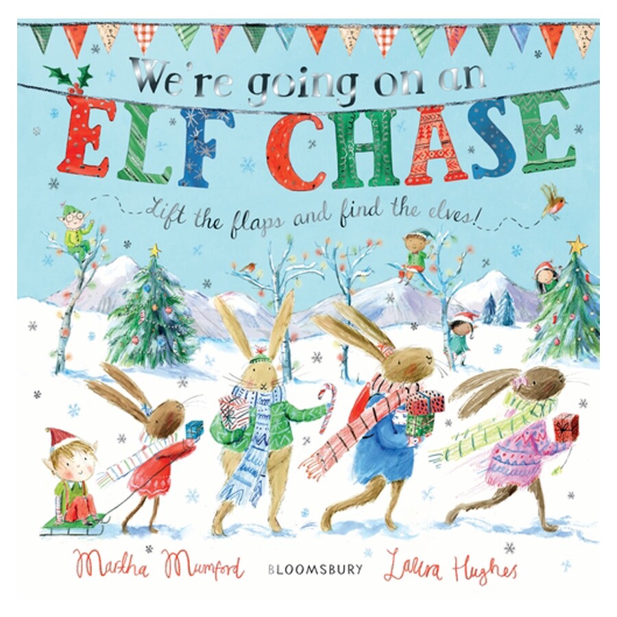 We're Going On An Elf Chase - Board Book
