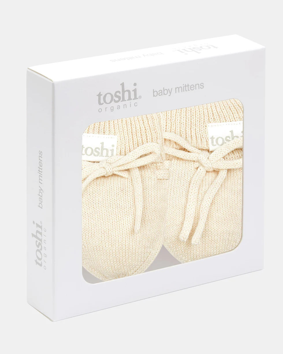 Organic Mittens Marley - Feather