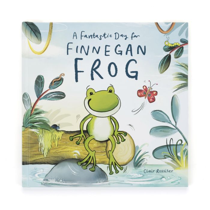 Jellycat Book - A Fantastic Day For Finnegan Frog