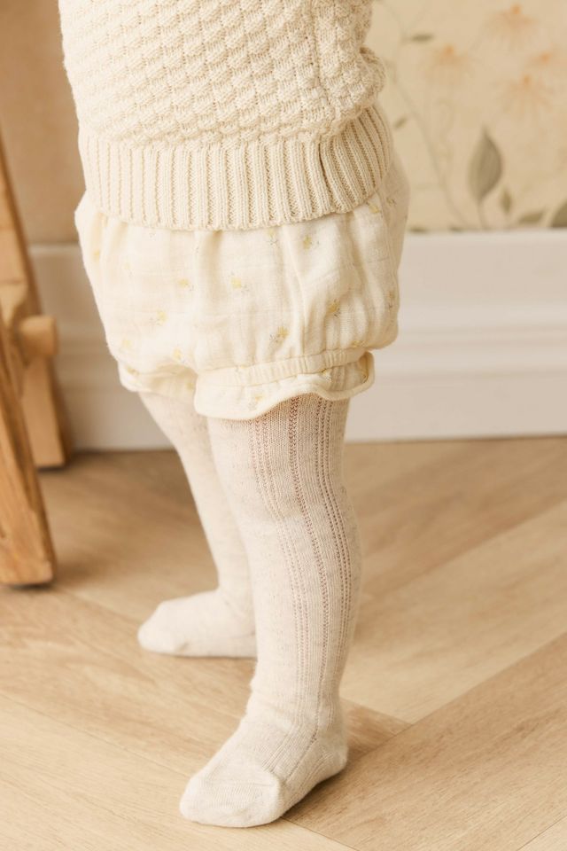 Organic Cotton Frill Bloomer - Vintage Ditsy