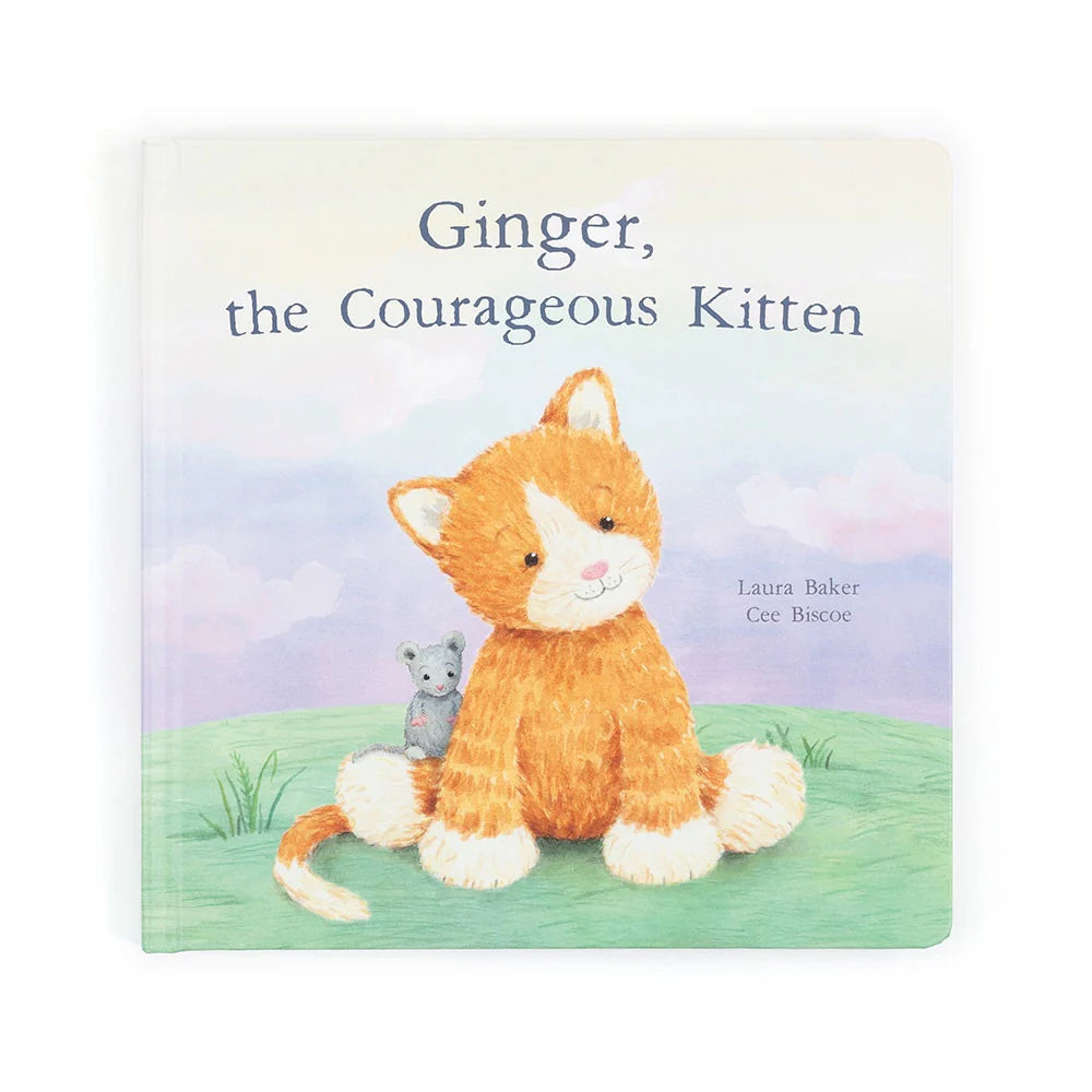 Jellycat Book - Ginger, The Courageous Kitten